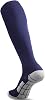 Calcetines de fútbol CWVLC (1/3/5 pares) de caña alta para adultos, jóvenes y niños 1