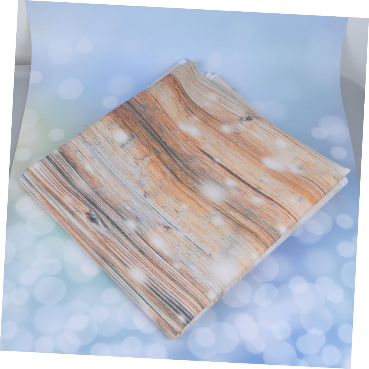 NUOBESTY 1 Pezzo Sfondo Fotografico per Feste Decorazione Legno per Compleanni e Shower e Pieghe