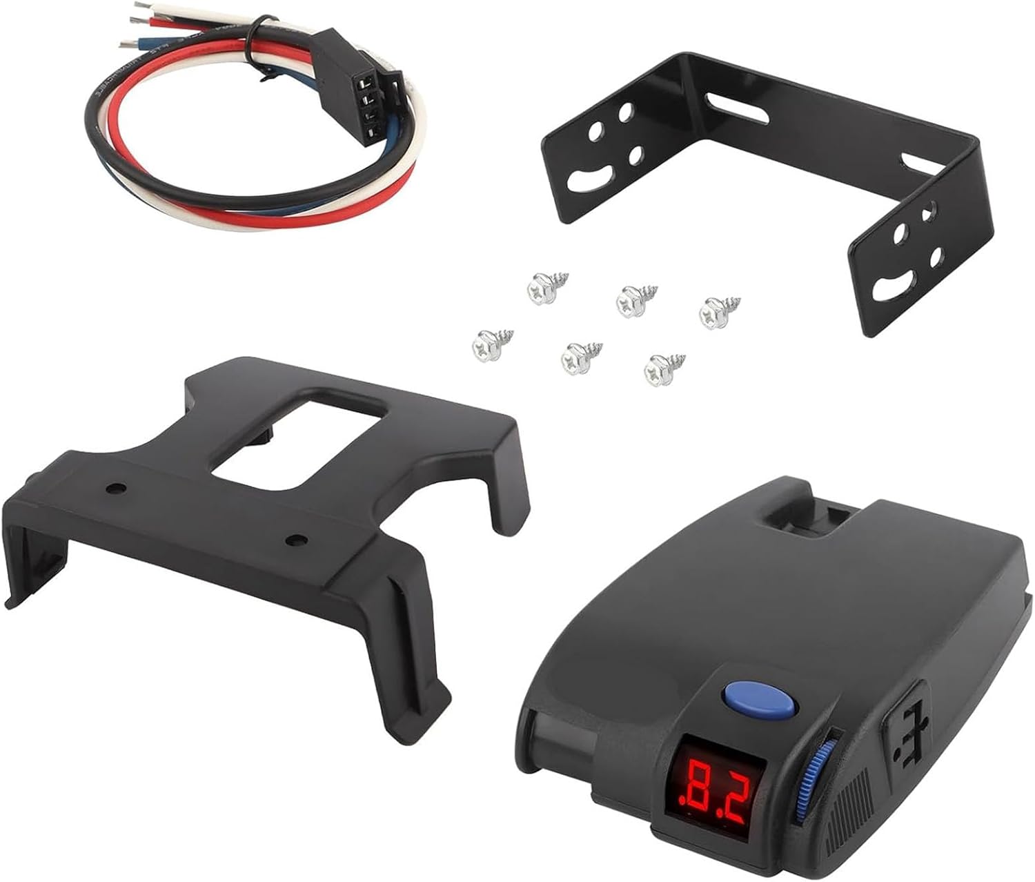 Trailer Brake Controller 90160 Proportional Electronic Control Auto Diagnostic Pickup Accessories Heavy Duty Towing Controller