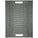 Produktbild Mock Crock - 2in1 wendbares Tablett & Tischset mit Textur, schwarz/grau, Kunstleder, Maße: 45 x 35 cm