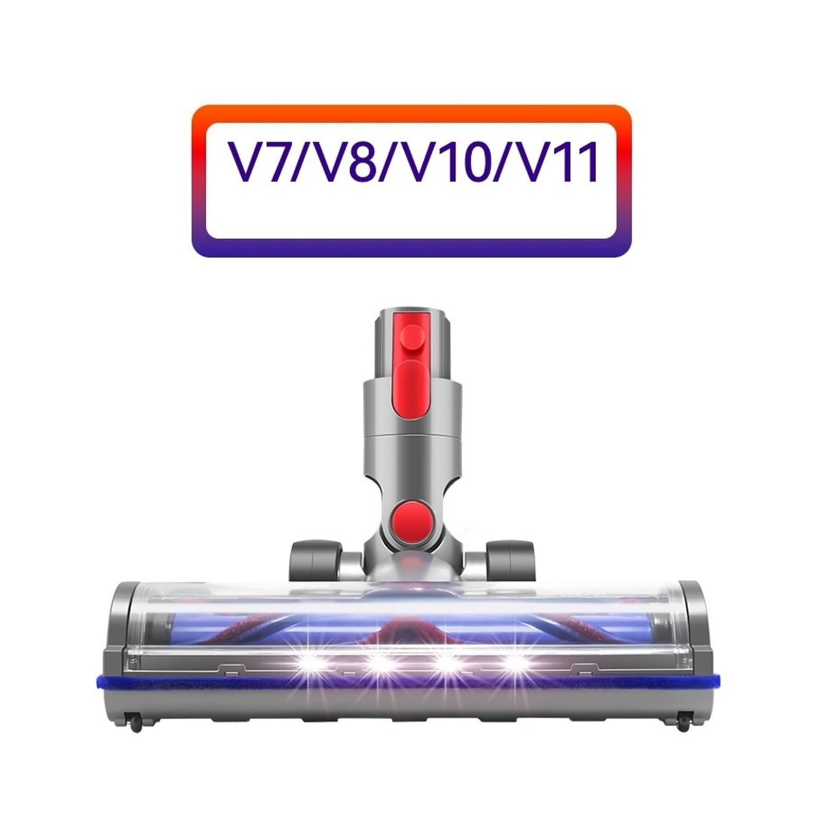 Spazzola A Turbina, Compatibile Con Dyson, V7V8V10V11V15, V10slim/V12, Aspirapolvere Con Motore G5 A Coppia Elevata A Trasmissione Diretta, Spazzola Rotante For Aspirapolvere(V7V8V10V11V15)