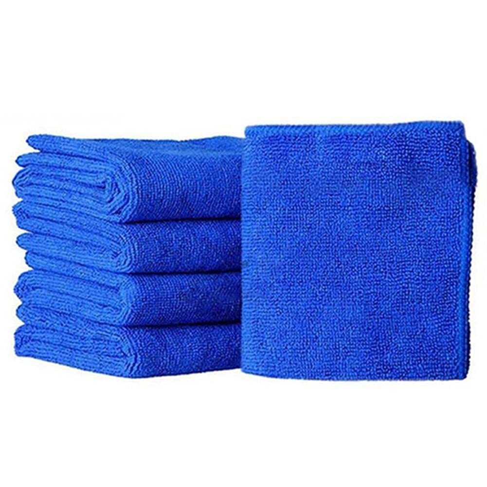 Paño de Limpieza de Microfibra 5 Piezas Toalla de Coche Paños de Limpieza Plumero Auto Microfibra Herramientas de Coche Toallas de Lavado Cuidado Detalle Cepillos (Color : B) (B)