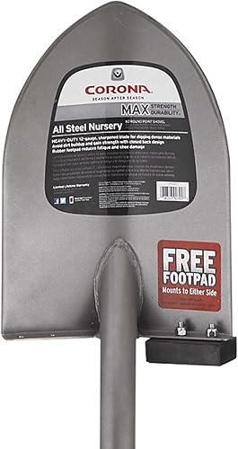 Corona Pala redonda de acero AS90300