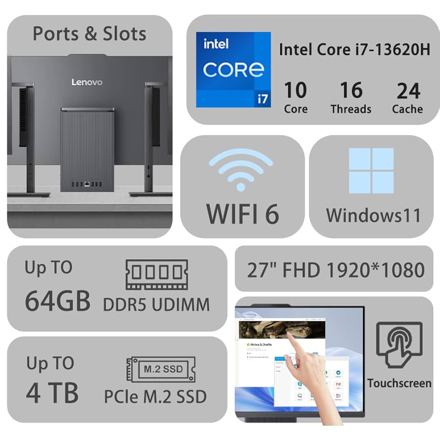 Amazon.com: Lenovo IdeaCentre 27