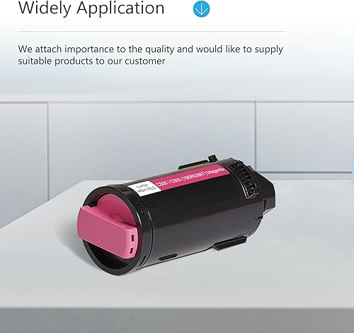 Miniatura 5 de VersaLink C500C505 - Cartucho de tóner magenta de capacidad extra alta (paquete de 1 unidad)  Reemplazo de tóner compatible 106R03867 para impresora