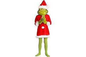 The Grinch Santa Costume for Kids