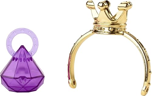 Vista 5 de Barbie Extra Minis - Muñeca y accesorios con cabello rubio con vestido brillante y encogedor peludo, 5.5 pulgadas