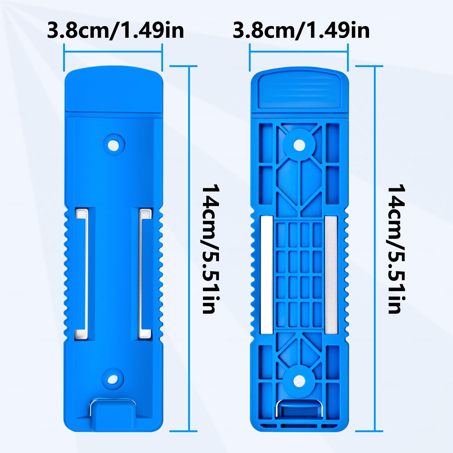ZKTOOL 4 Stück Magnetischer Aerosoldosenhalter, Zum Aufhängen verschiedener Metallflaschen und Dosen, Werkzeugkasten-Flaschenhalter, Sprühdosen-Wandhalterung, Organizer, Farbdosen-Flaschenregal