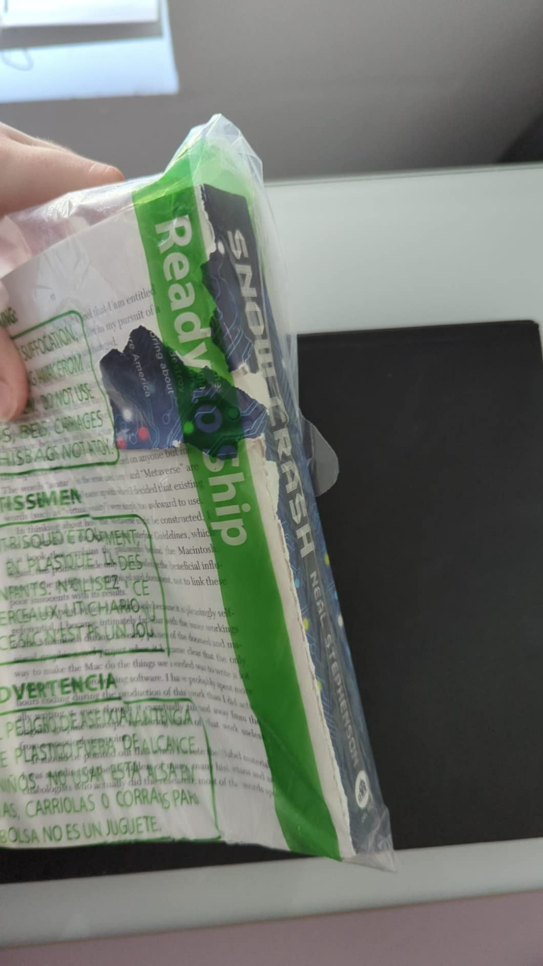 The book came in terrible conditions