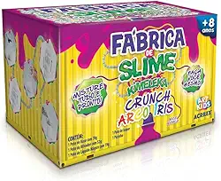 Fábrica de Slime Kimeleka Crunch Arco Iris