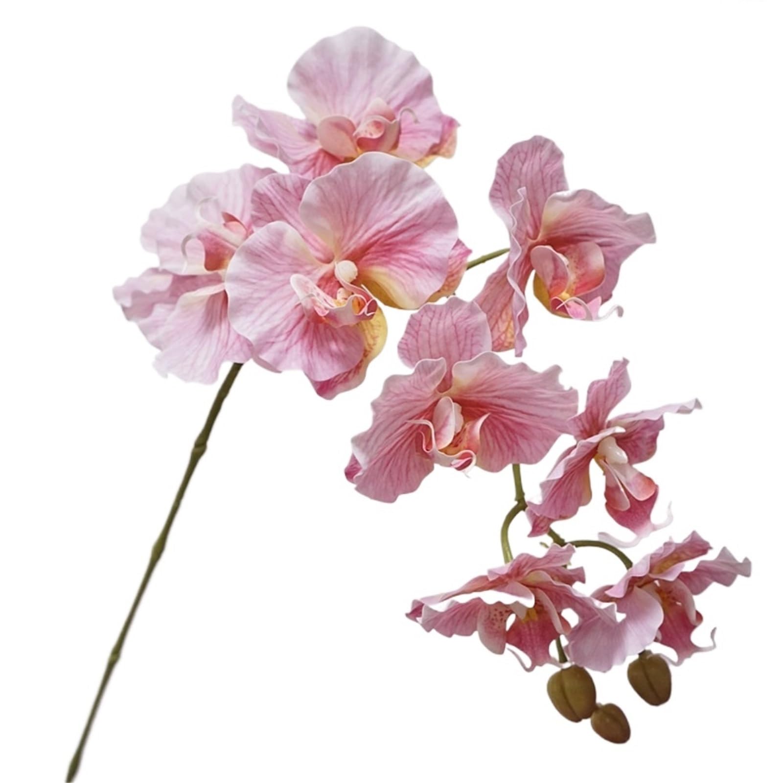 LSYHHXC Artificial Orchid 98cm Artificial Butterfly Orchid Real Touch 9-Heads Fake Phalaenopsis Flower Lifelike Silk