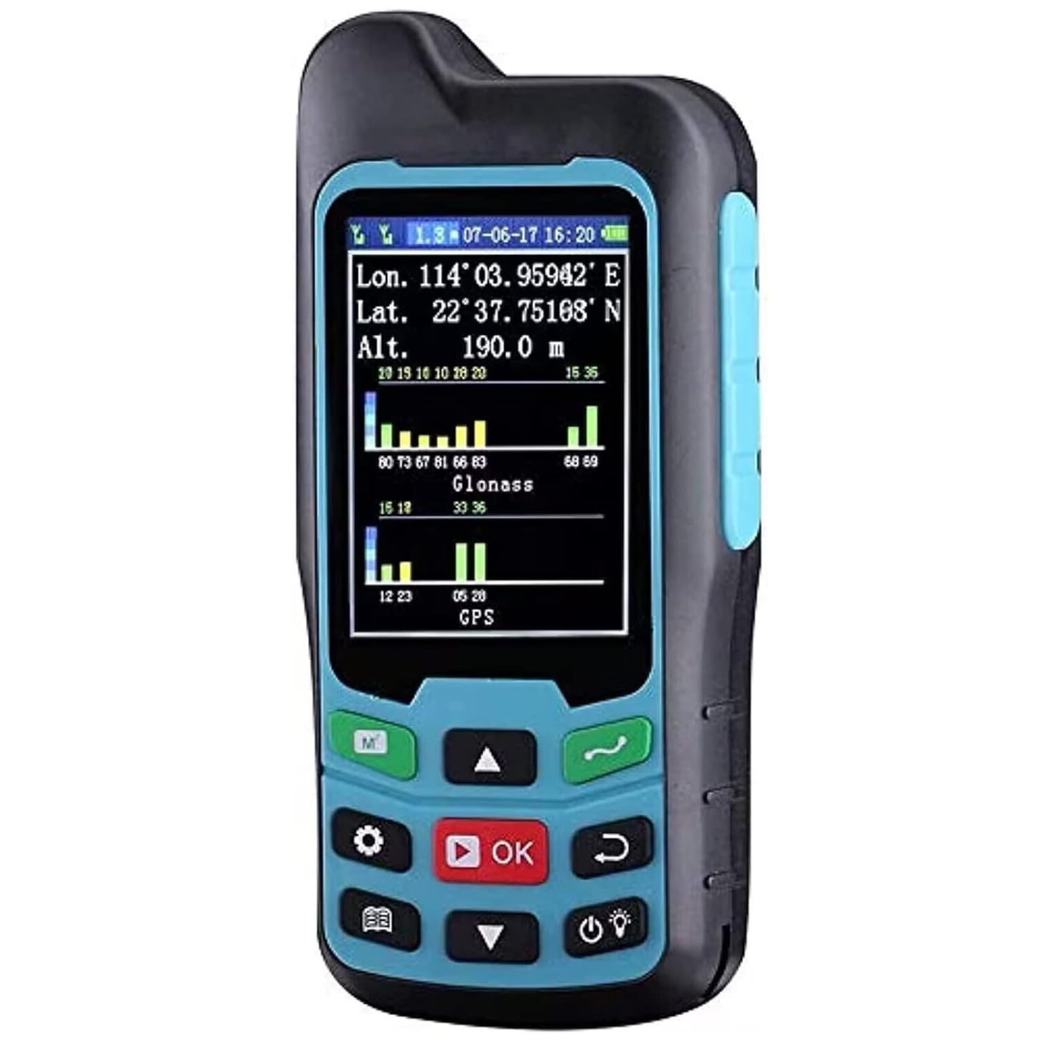 Handheld GPS GLONASS BEIDOU Length and Land Area Measure Calculation