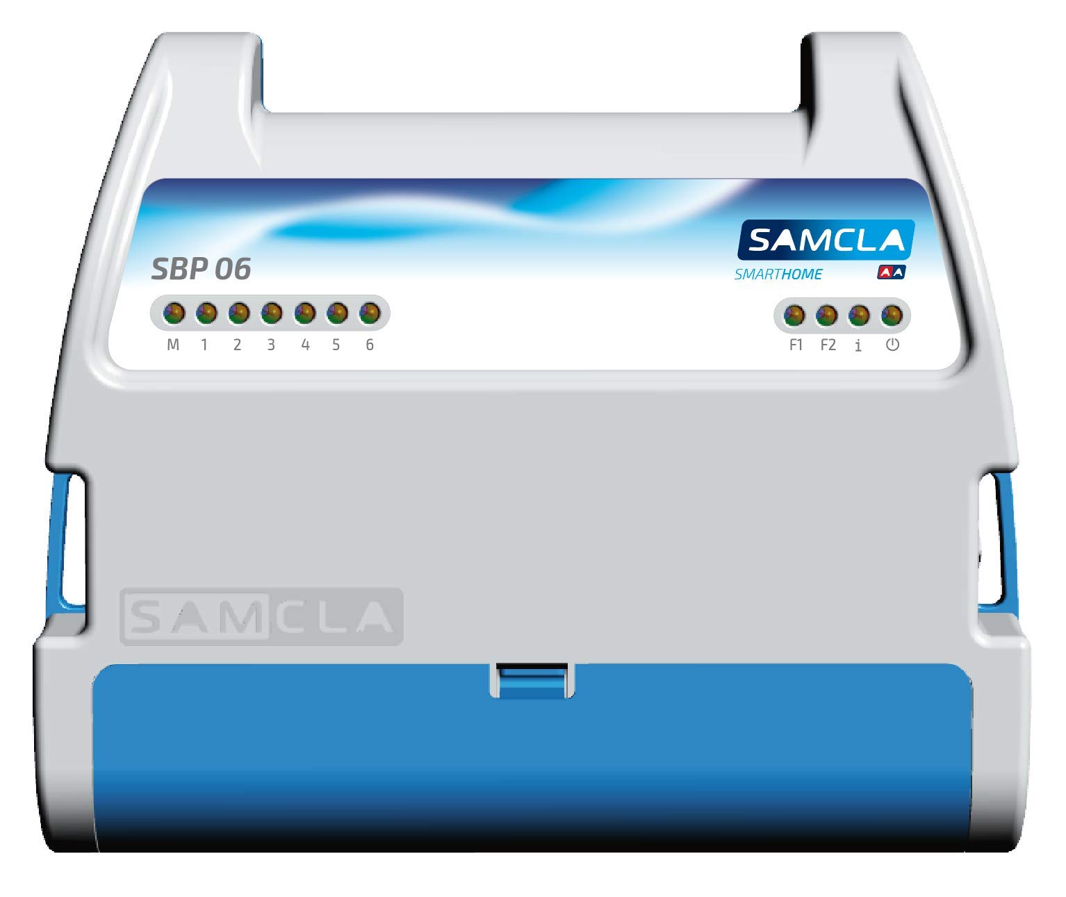 SBP 06 Programmatore elettrico, bianco e blu
