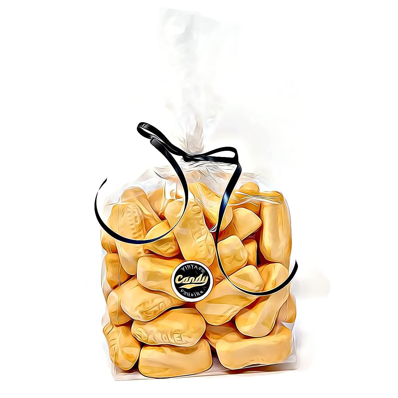 Vintage Candy Vending Circus Peanuts Marshmallow Candy, Bulk Gift Bag (Original), 16 Ounces