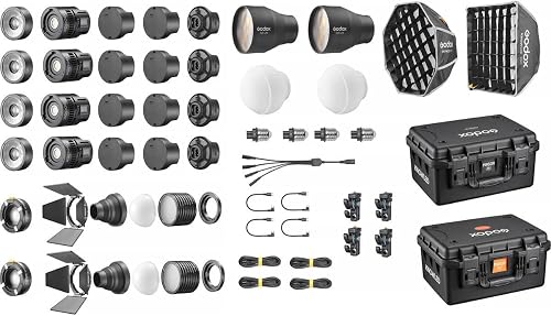 Godox MS60R KNOWLED RGB LED Light (4-Light Kit)
