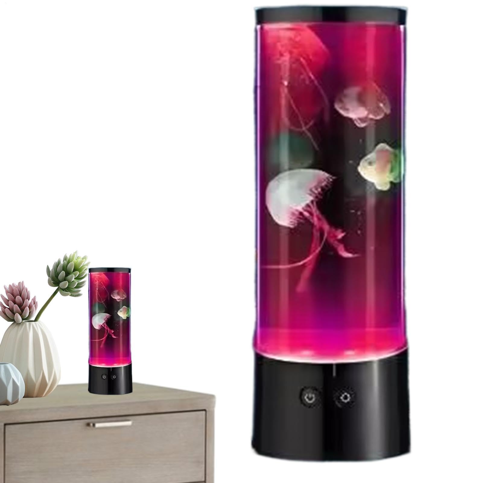 Lampe électrique méduse veilleuse LED change de couleur USB - 8