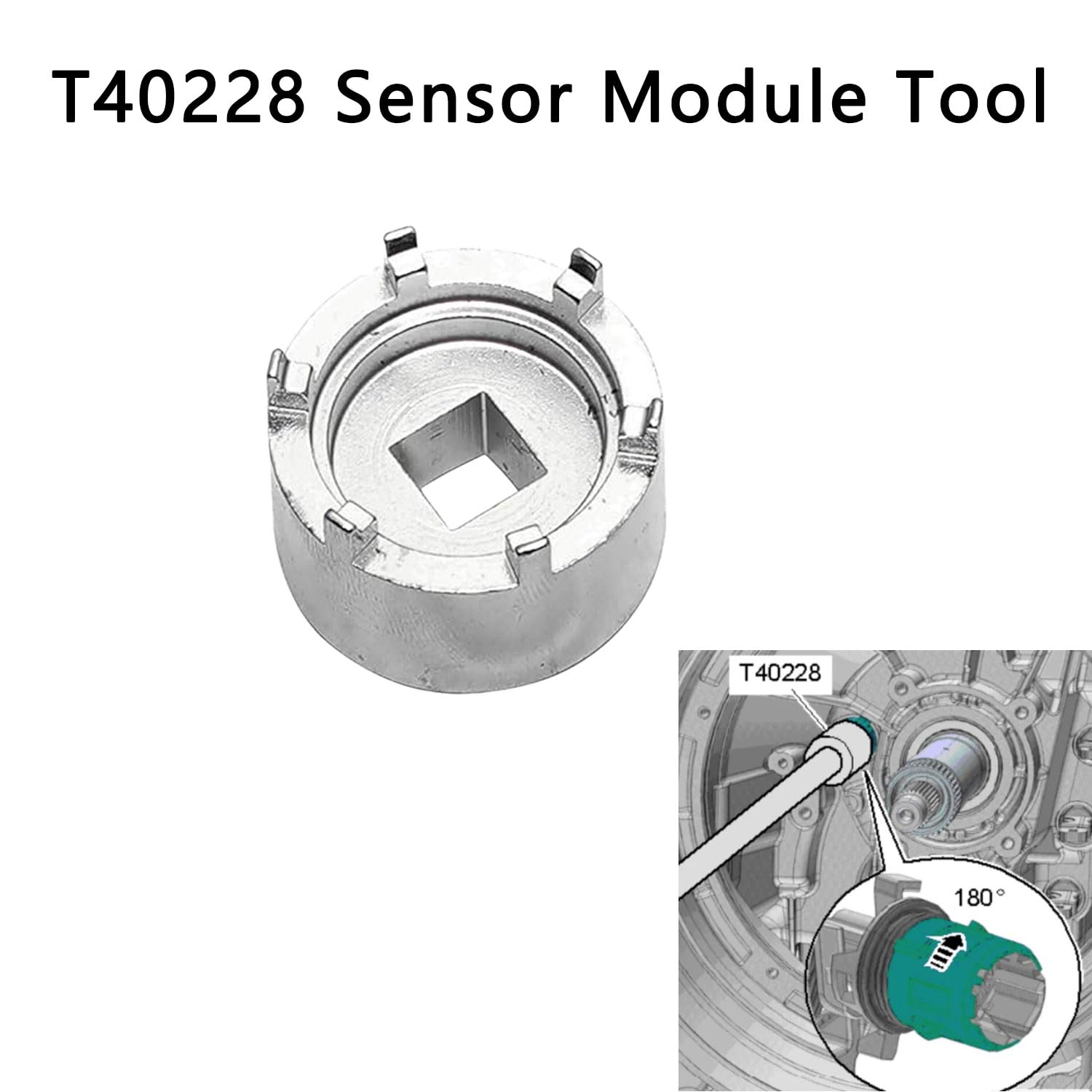DPTOOL Kit de Suppression de Module de capteur de Transmission Compatible avec Audi A4 A5 A7 Q5 T40217 T40228