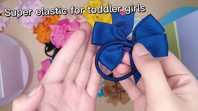 JOYOYO Baby-Haargummis – 360 Stück, 36 Farben, 2 Cm, Elastisch & Haarschonend