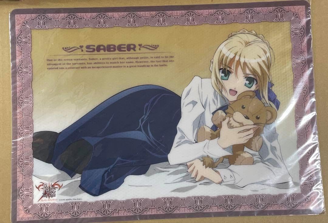 fate セイバー デスクマット Fate stay night 20th コンサート デスク