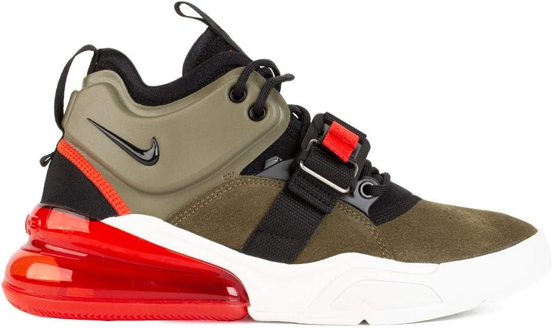 Nike Scarpe Uomo Sneakers a Collo Alto Air Force 270 in camoscio Verde  AH6772-200 : Amazon.it: Moda