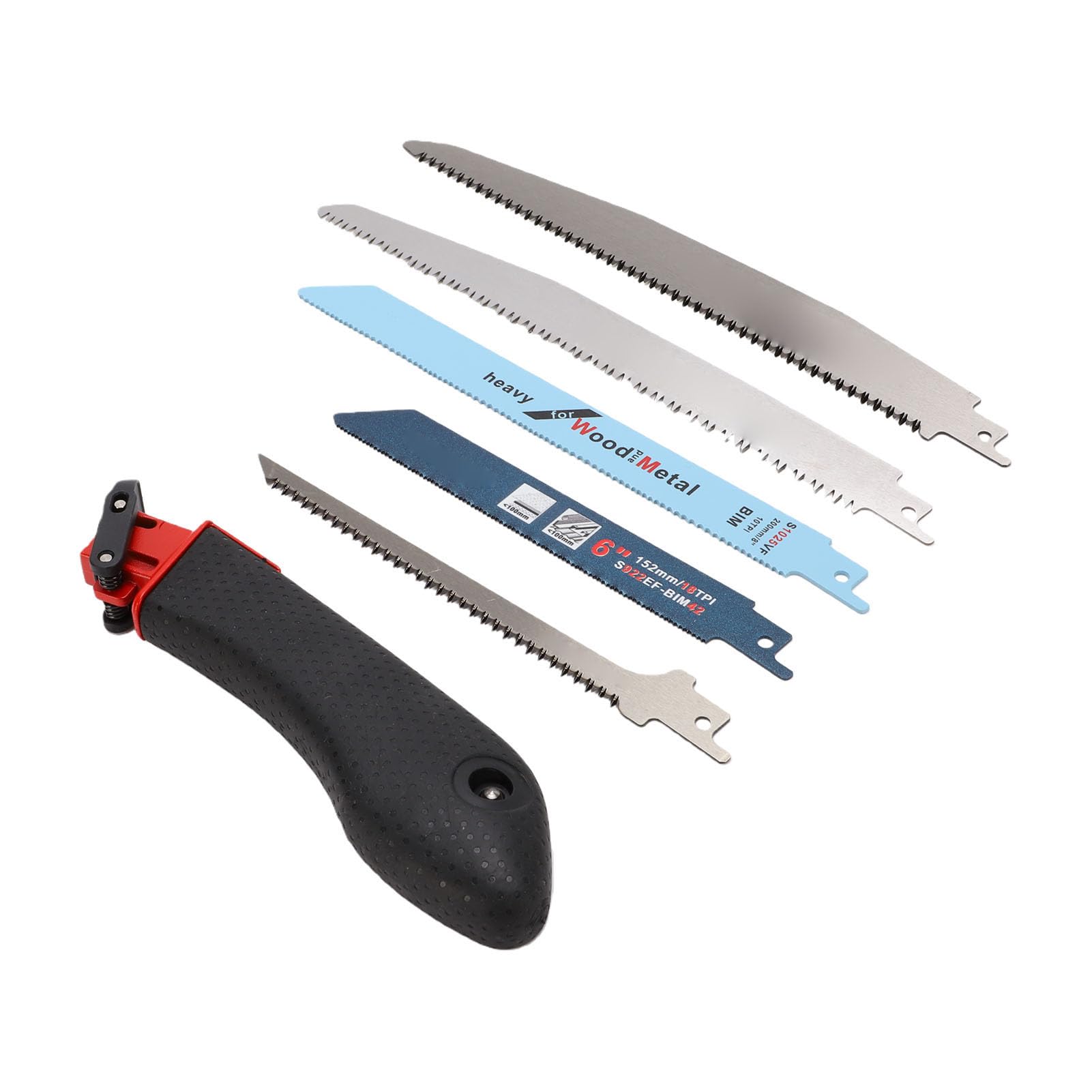 Seghetto a mano 5 lame per e legno bagnato portatile
