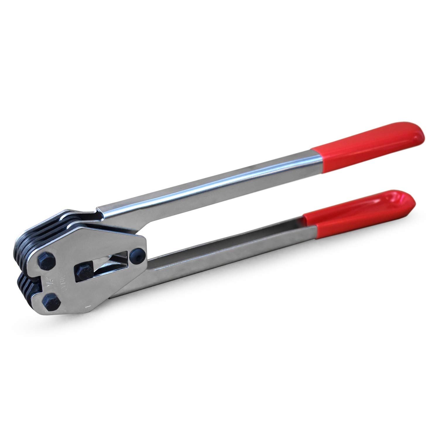 IDL Packaging C-3004 Regular Duty Sealer & Crimper for 1/2” Polypropylene (PP) Strapping – Heat-Treated Durable Tool with Ergonomic Design – Long Handles Mean Less Effort in Closing The Seal