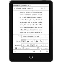 Zunate 6 Inch E Book Reade, 300DPI Clear Screen, 4 + 64GB Storage, Built in Reading Light, Equipped with A Reader Cover, Allowing You to Operate Freely and Use It with More Confidence Black