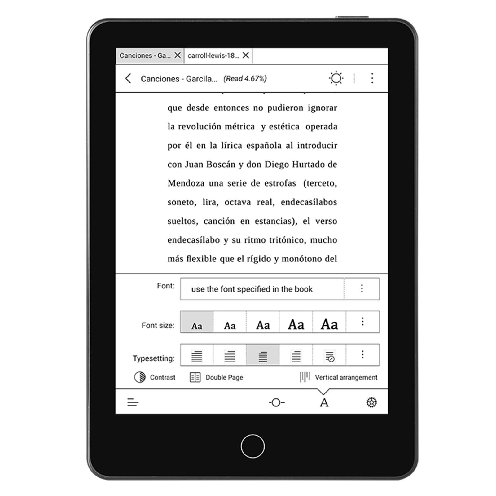 6-Zoll-E-Book-Reader mit Hochauflösendem Bildschirm und Integriertem Leselicht für unterwegs. Klares Display mit 300 DPI (Black)