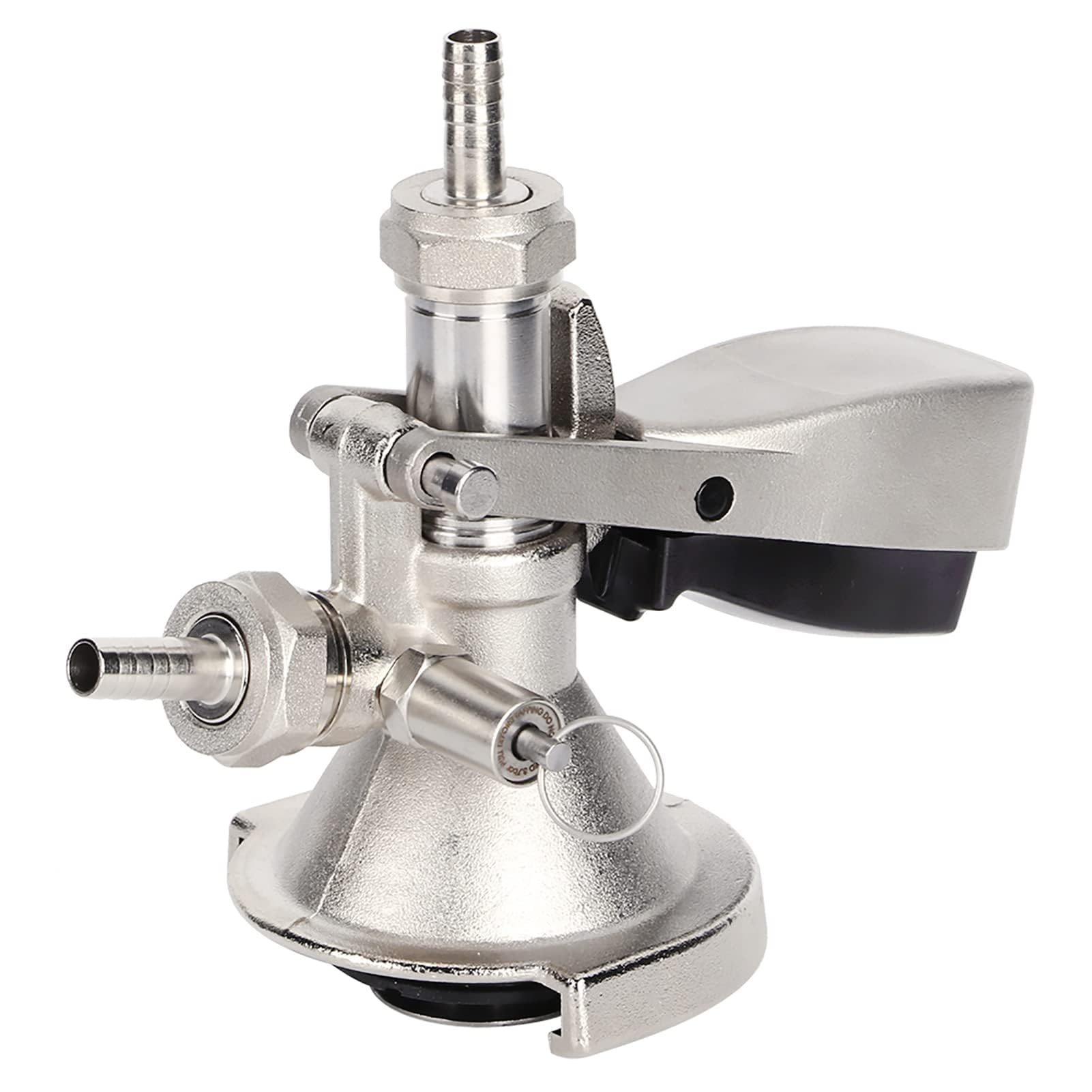 Accouplement De Fût, Type A Accouplement De Fût Raccord De Fût De Bière en Acier Inoxydable Installation De Soutirage Accessoires Robinet avec Sonde en Acier Inoxydable