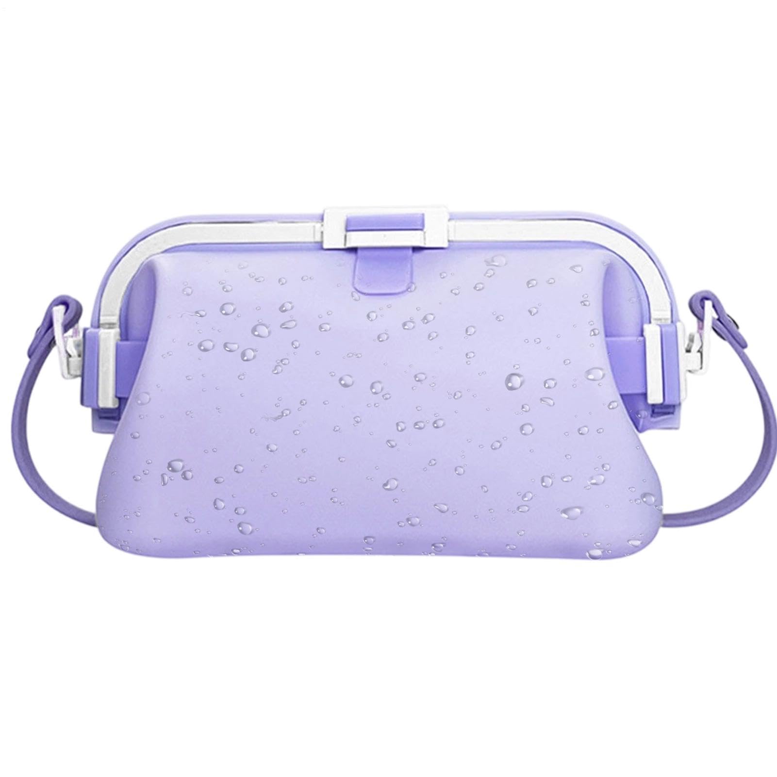 MFYOUPK Silicone Tote Bag, Waterproof Reusable Floating Swimming Tote