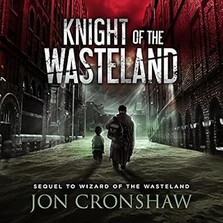 Knight of the Wasteland Audiolibro Por Jon Cronshaw arte de portada