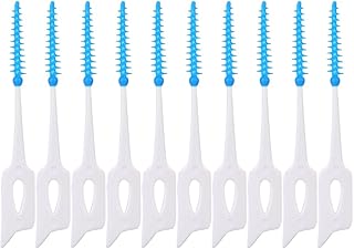 ANGGREK 80pcs per Set Fashionable Toothpicks, Soft Interdental Brushes Oral Care Tools
