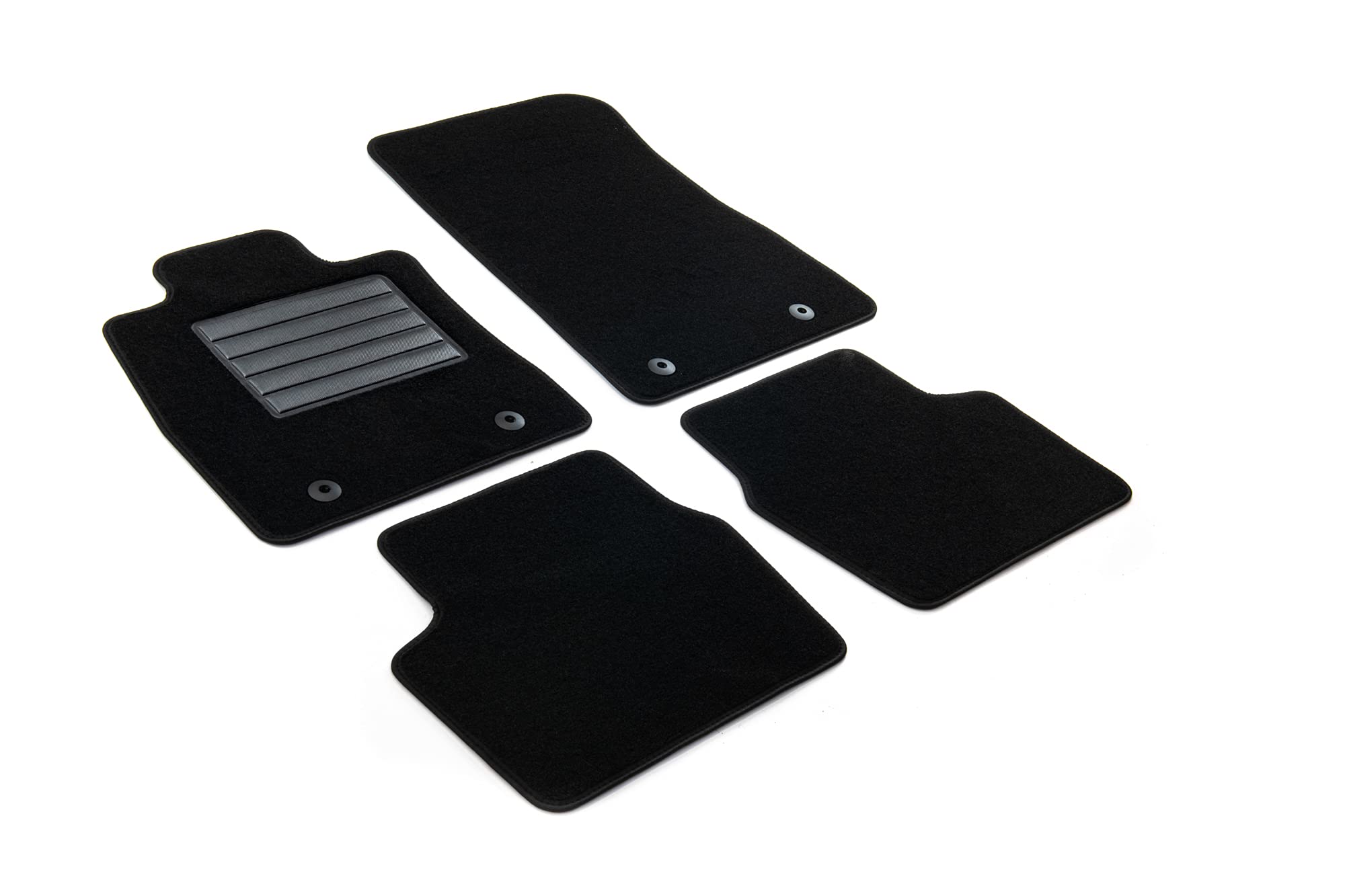 MTM SP-5070 fitted velour floor mats for Mazda 2 (DJ) 2015