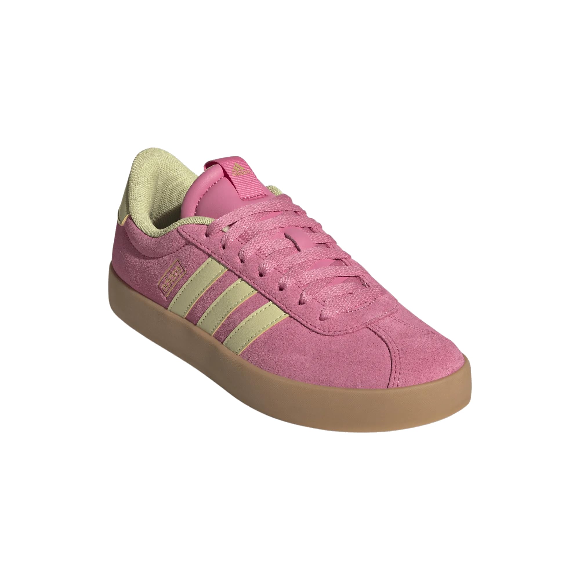 adidas VL Court 3.0 Sneaker Trainer Schuhe (pink, EU Schuhgrößensystem, Erwachsene, Numerisch, M, 40 2/3)