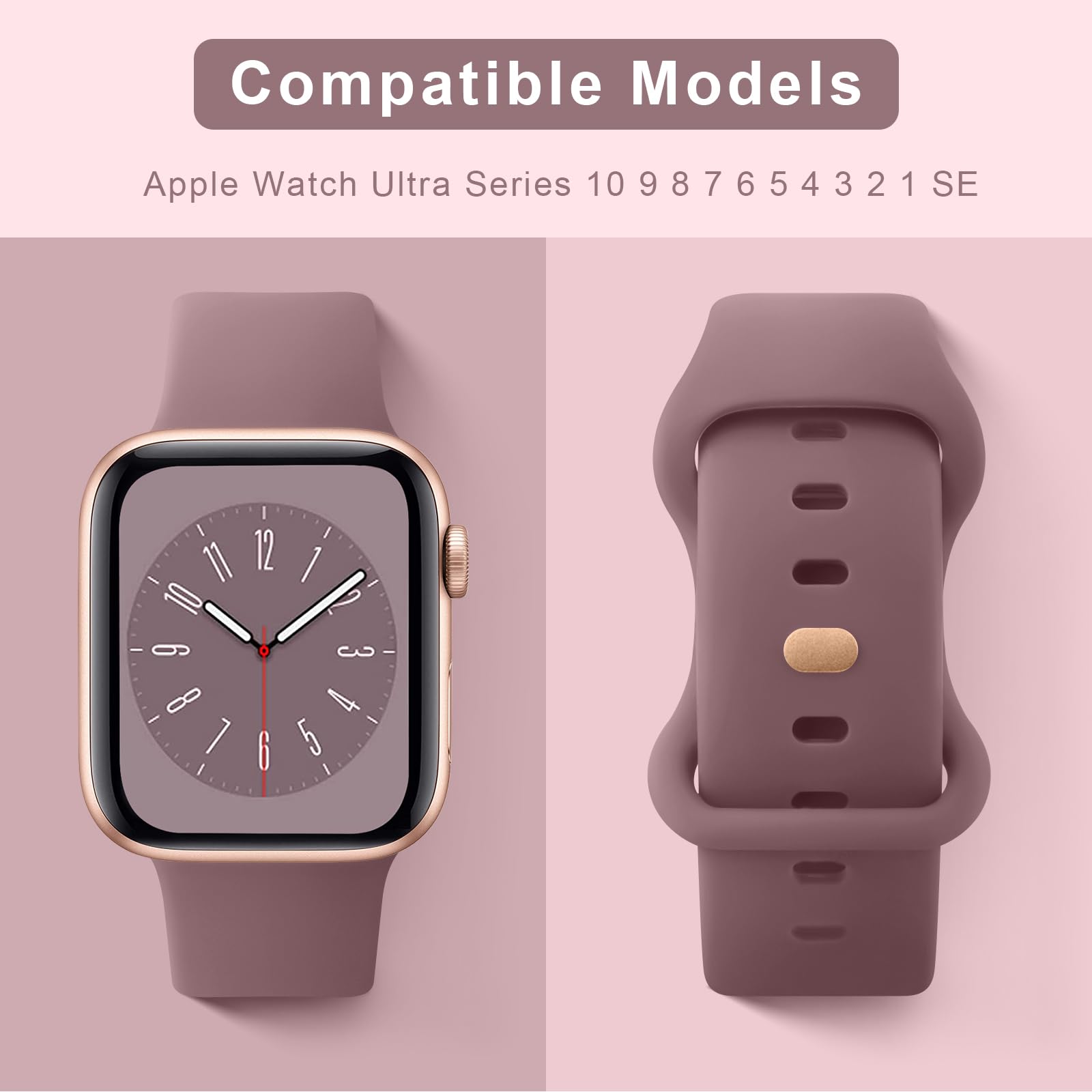 Tobfit 3-Pack Strap Compatible with Apple Watch Series 10/9/8/7/6/5/4/3/2/1/SE 1 2 – 38mm/40mm/41mm/42mm/44mm/45mm/49mm Replacement Band for Men & Women (Smartwatch Not Included) — Amazon image 2