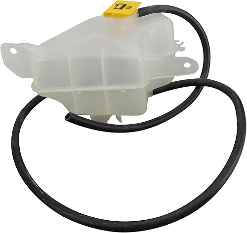 Vista 37 de TRQ Botella de desbordamiento del tanque de expansión del depósito de refrigerante del radiador compatible con Porsche Macan 2015-2018