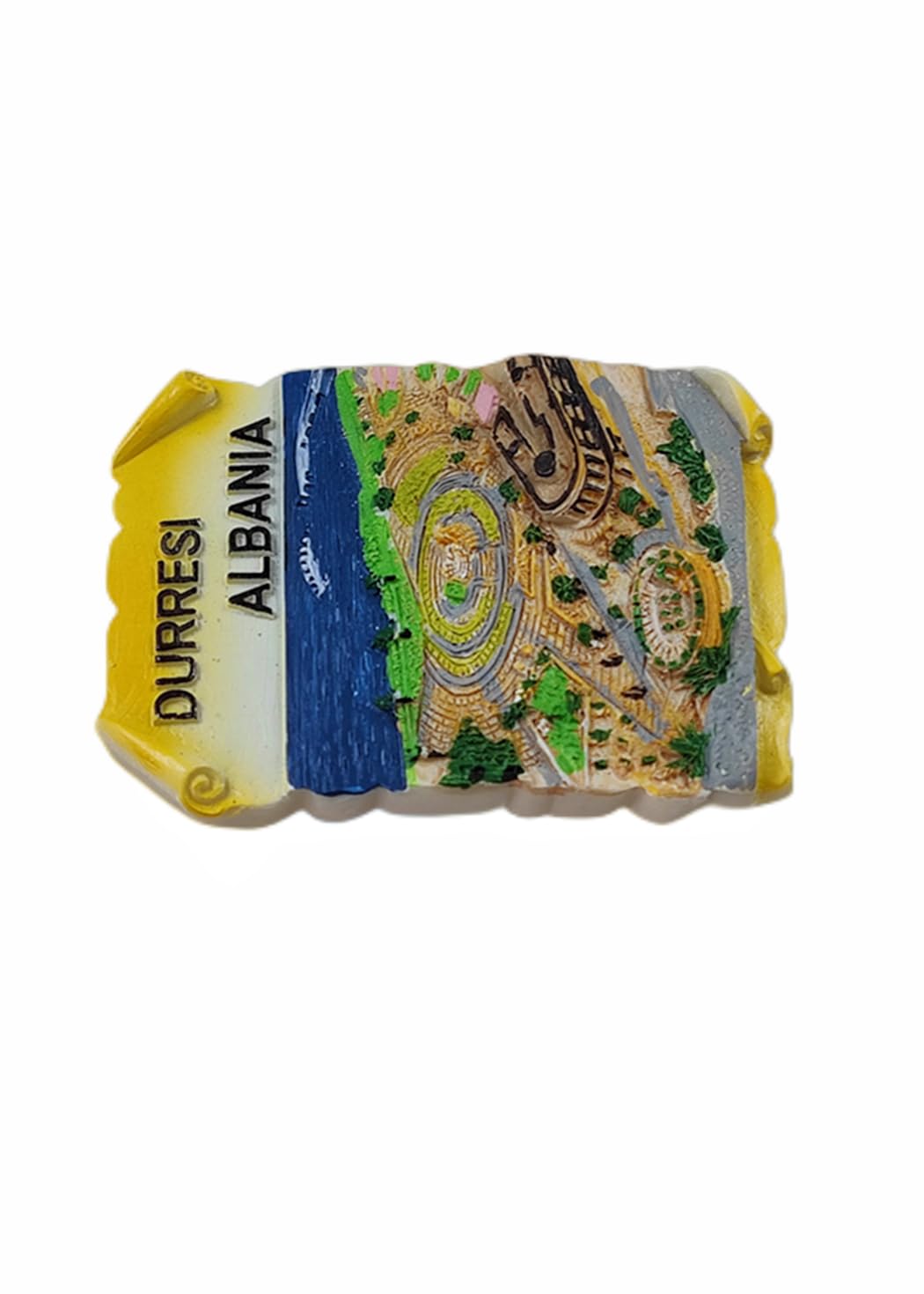 Magnete Frigorifero 3D Tirana Albania - Souvenir In Resina, Decorazione Casa, Idea Regalo