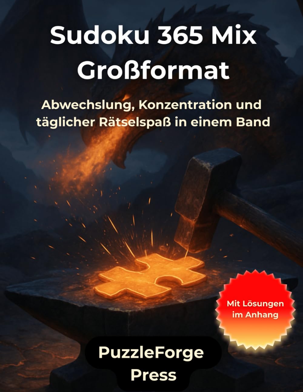 Sudoku 365 Mix – Großformat: 365 Sudoku von leicht bis schwer im 8,5x11 Format – Zwei klare Rätsel pro Seite für Senioren, Erwachsene, Jugendliche und ... Gehirntraining von leicht bis extrem)