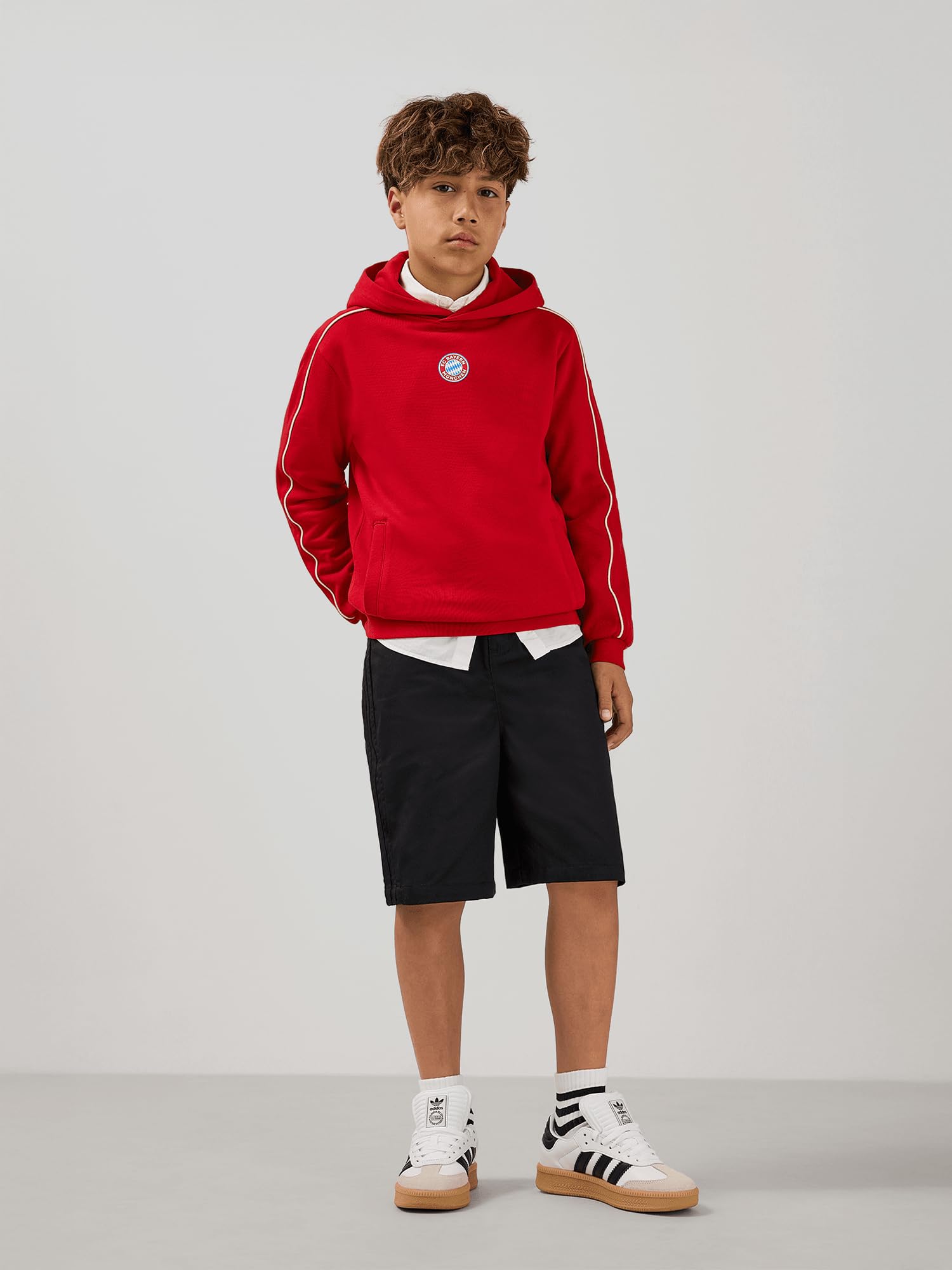 FC Bayern München | Hoodie Essentials | Kinder | Rot