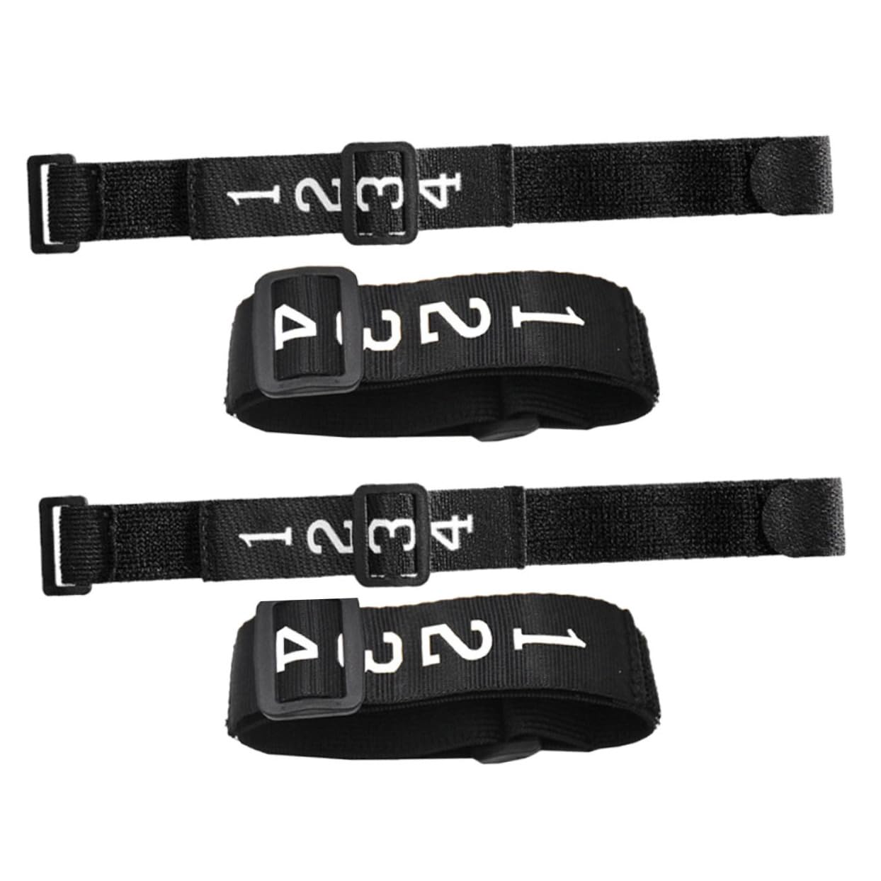 HANABASS Essential Soccer Referee Kit Pcs Football Wristband Numbered Wrist Comfortable and Gear