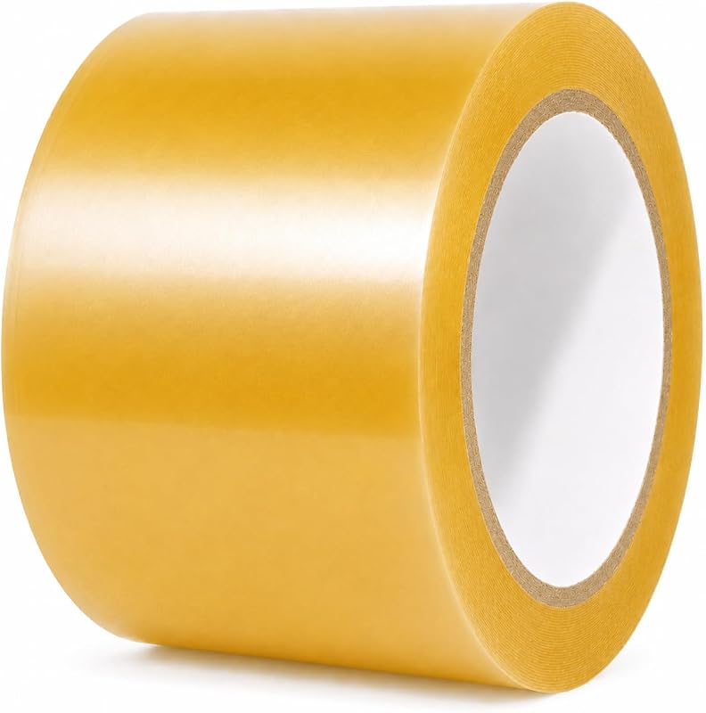Fita de demarcação de piso e pinstriping em vinil transparente GGR Supplies CVT-536, 7,62 cm x 32,92 m – 1 unidade