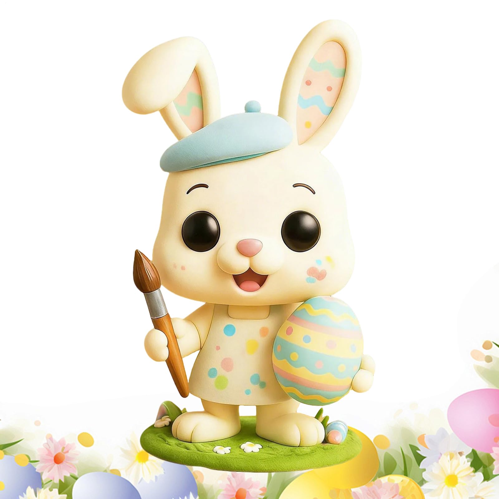 Figurines de lapin de Pâques de collection en édition limitée