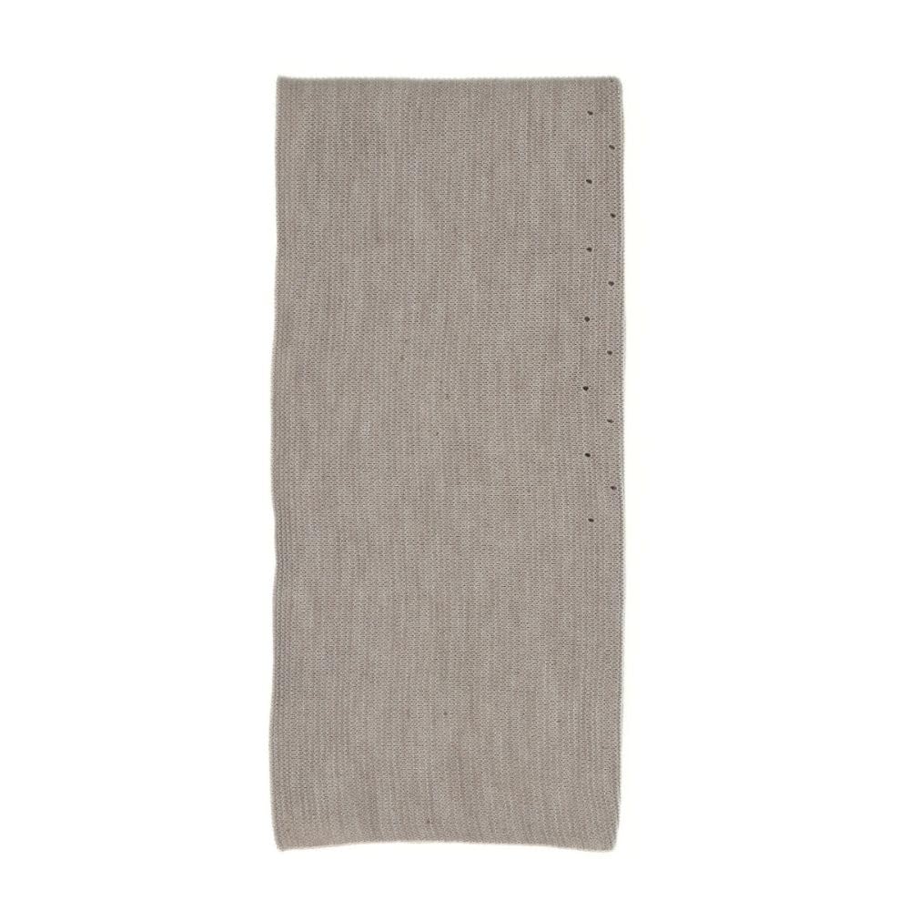 Couverture en laine mélangée tricotée pour bébé, 80 x 80 cm, couverture chaude, douceur, couleur beige