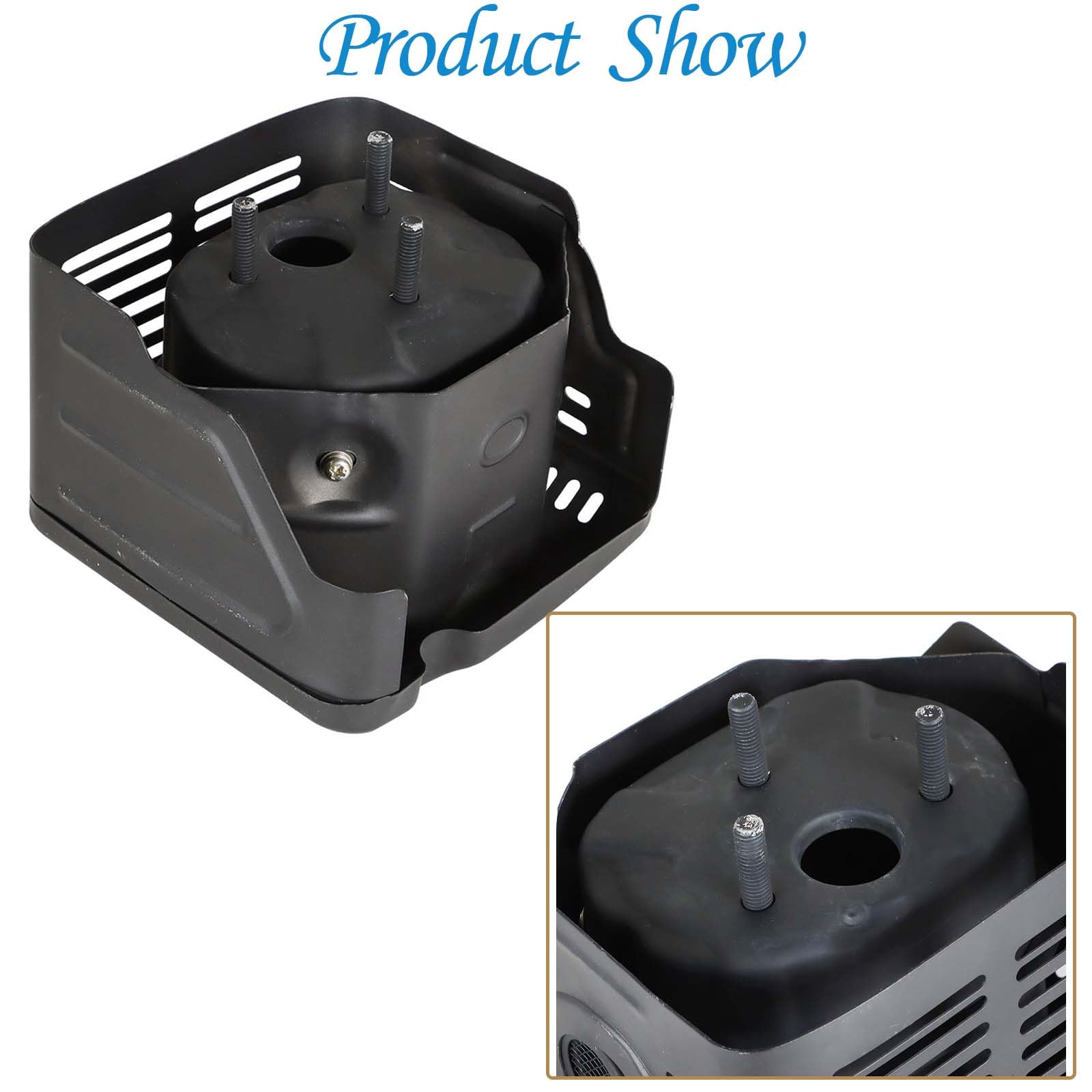 Autoparts Silenciador con juntas de repuesto para motor Honda GX240 8HP GX270 9HP