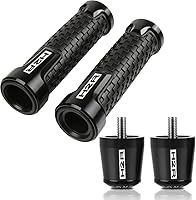 Vista 11 de SCUUBE Handlebar Plug for Kawasaki H2 H2R 2015-2016 Motorcycle Handlebar Hand Grips Anti Skid Handle Bar Cap Ends Plug CNC Aluminum Accessories