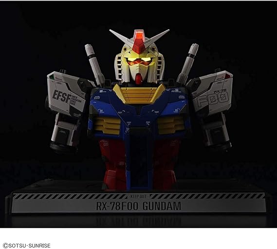 Amazon Com 1 48 Rx 78f00 Gundam Bust Model Arts Crafts Sewing