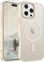 Vista 293 de SUPFINE - Funda magnética para iPhone 11, apta para MagSafe (protección contra caídas de grado militar, 10 pies), delgada, translúcida, a prueba