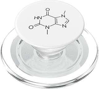 Theobromine C7H8N4O2 Molecule PopSockets PopGrip for MagSafe