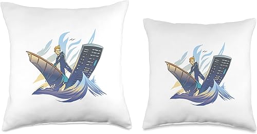 Miniatura 3 de Windsurf Computer Keyboard Technology Man Keyboard Windsurf Computer Technology - Almohada (16 x 16 pulgadas), multicolor