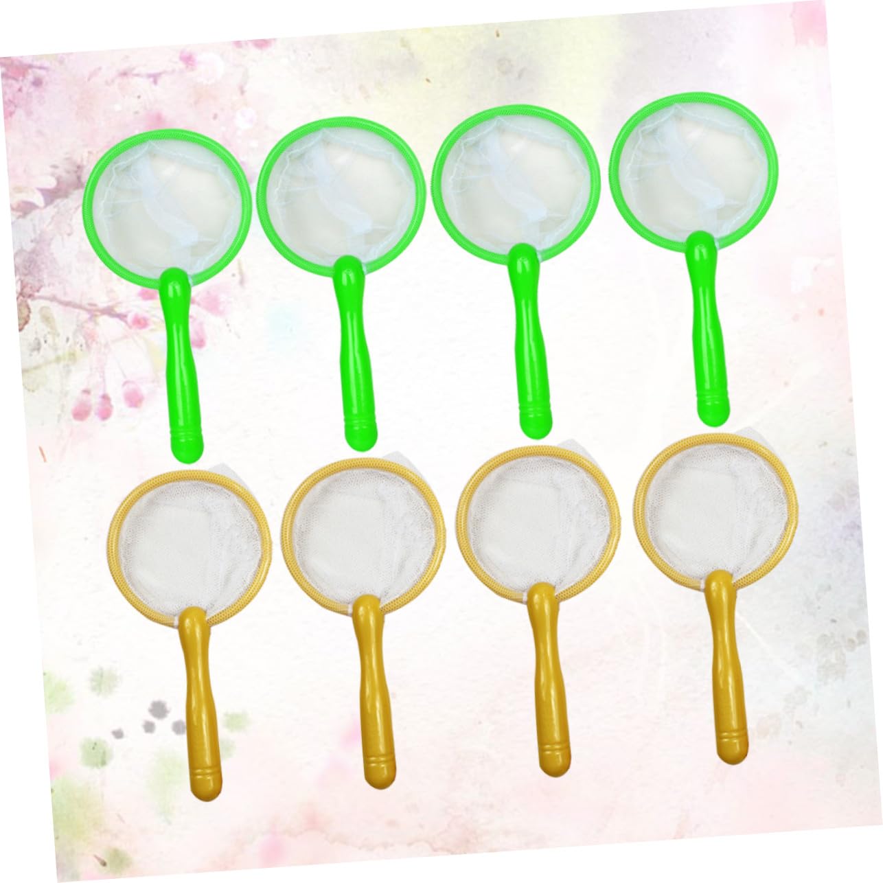 GALPADA Filets de Pêche pour Garçon et Filles 10 Pièces en Plastique Léger et Design Robuste, Jouet de Pêche pour Jeux d'eau et Exploration en Plein Air
